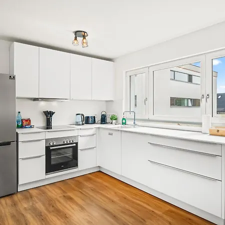 Nexstay Design Mit Loggia Und Parkplatz Daire