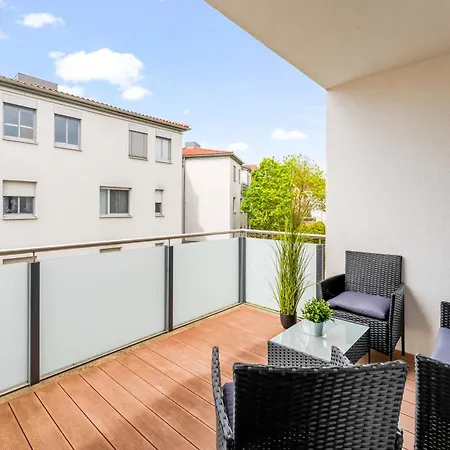 Nexstay Design Mit Loggia Und Parkplatz *