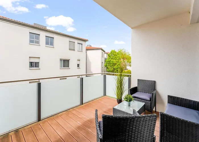 Nexstay Design Mit Loggia Und Parkplatz *